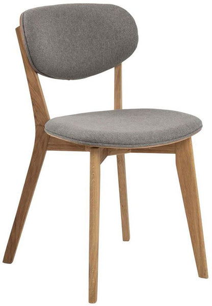 Kitchen Chair East Ashgabat | size: Width: 46.5cm, Height: 80.5cm, Depth: 53cm | color: Gray | image: 1 | variant: 1006142