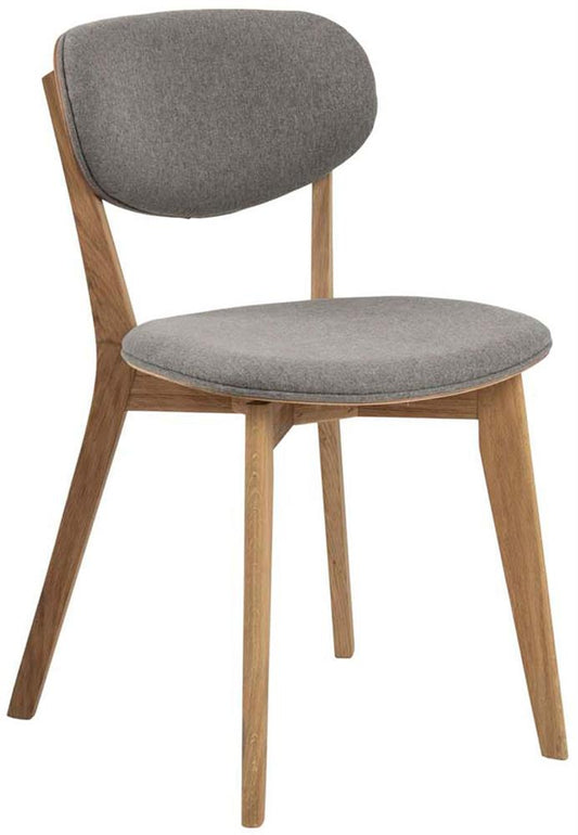 Kitchen Chair East Ashgabat | size: Width: 46.5cm, Height: 80.5cm, Depth: 53cm | color: Gray | image: 1 | variant: 1006142