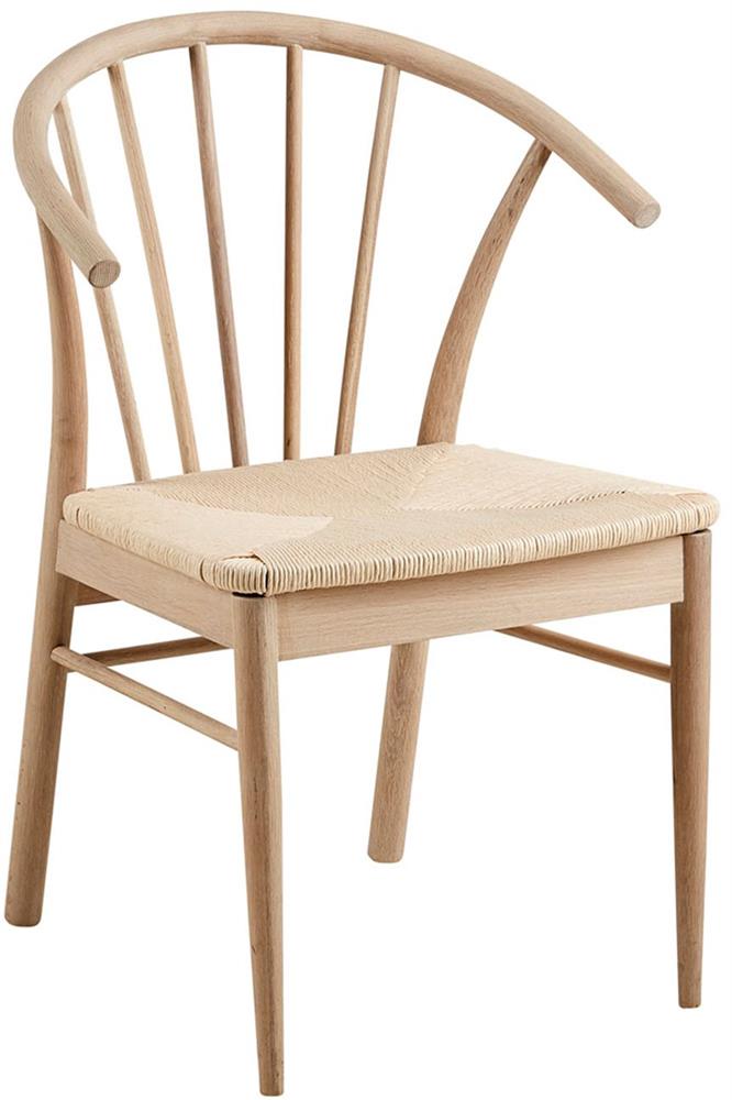 Kitchen Chair East Baku | size: Width: 54cm, Height: 83cm, Depth: 54cm | color: Oak | image: 1 | variant: 1006140