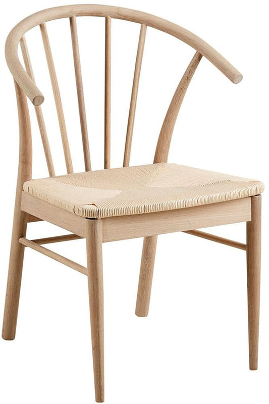 Kitchen Chair East Baku | size: Width: 54cm, Height: 83cm, Depth: 54cm | color: Oak | image: 1 | variant: 1006140