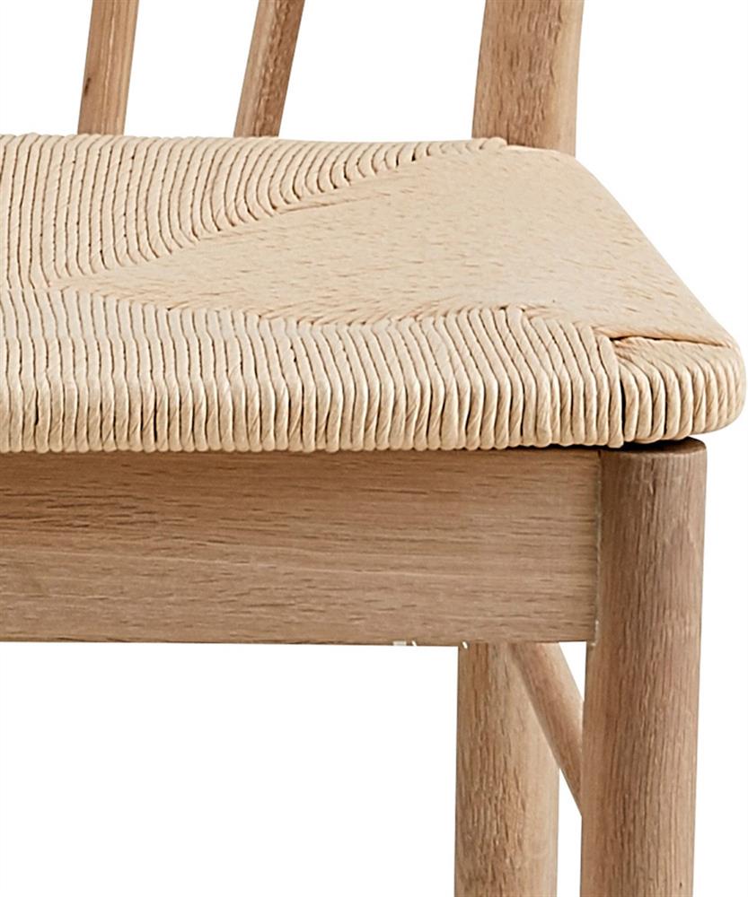 Kitchen Chair East Baku | size: Width: 54cm, Height: 83cm, Depth: 54cm | color: Oak | image: 4 | variant: 1006140