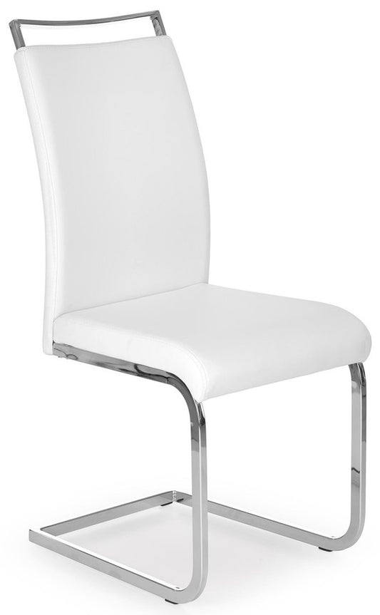 Kitchen Chair East Basildon | size: Width: 42cm, Height: 99cm, Depth: 55cm | color: White | image: 1 | variant: 1006955