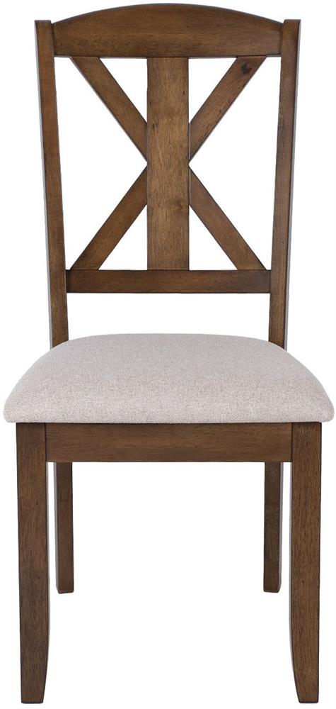 Kitchen Chair East Belgrade | size: Width: 47cm, Height: 99cm, Depth: 55cm | color: Brown | image: 2 | variant: 1006148