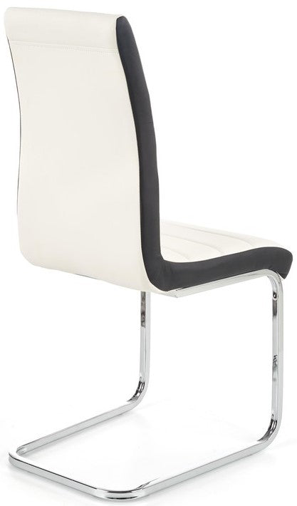 Kitchen Chair East Bridgend | size: Width: 42cm, Height: 99cm, Depth: 57cm | color: White | image: 3 | variant: 1006960
