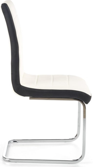 Kitchen Chair East Bridgend | size: Width: 42cm, Height: 99cm, Depth: 57cm | color: White | image: 4 | variant: 1006960
