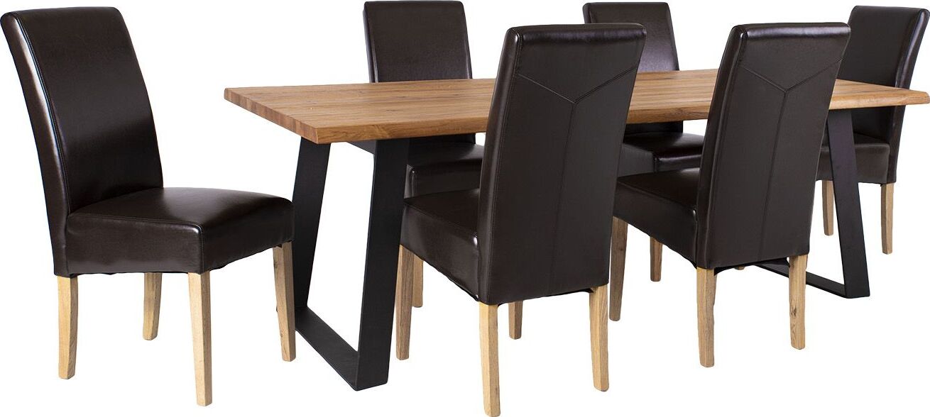 Kitchen Chair East Bristol | size: Width: 45cm, Height: 104cm, Depth: 63cm | color: Brown | image: 2 | variant: 1005124
