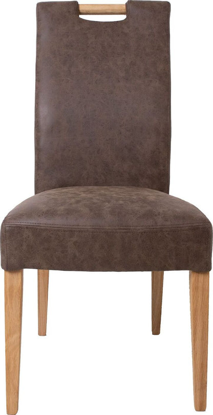 Kitchen Chair East Croydon | size: Width: 64cm, Height: 100cm, Depth: 47cm | color: Brown | image: 2 | variant: 1005476