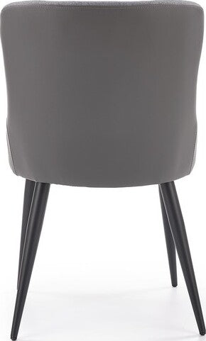 Kitchen Chair East Darlington | size: Width: 49cm, Height: 87cm, Depth: 62cm | color: Gray | image: 3 | variant: 1006967