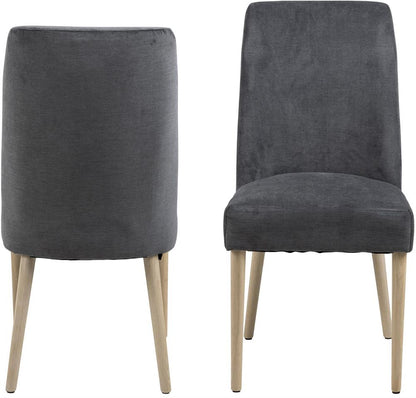 Kitchen Chair East Dushanbe | size: Width: 47.5cm, Height: 95.5cm, Depth: 63.5cm | color: Gray | image: 2 | variant: 1006143