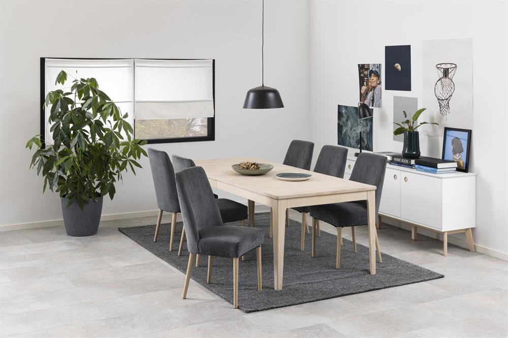 Kitchen Chair East Dushanbe | size: Width: 47.5cm, Height: 95.5cm, Depth: 63.5cm | color: Gray | image: 8 | variant: 1006143