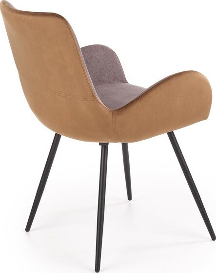 Kitchen Chair East Enfield | size: Width: 53cm, Height: 82cm, Depth: 60cm | color: Gray | image: 2 | variant: 1006971