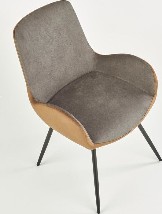Kitchen Chair East Enfield | size: Width: 53cm, Height: 82cm, Depth: 60cm | color: Gray | image: 5 | variant: 1006971