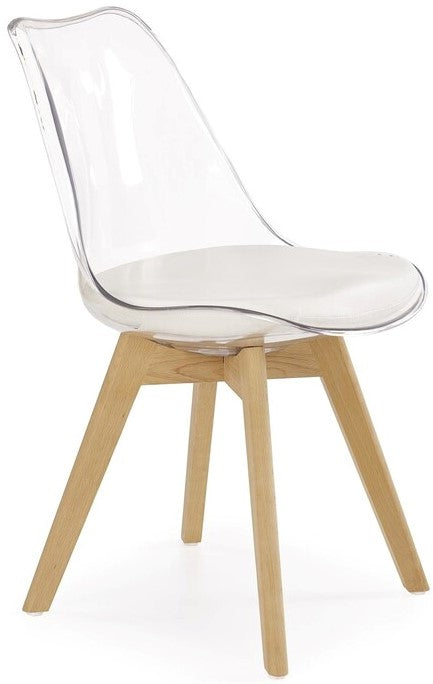 Kitchen Chair East Farnborough | size: Width: 48cm, Height: 83cm, Depth: 44cm | color: White | image: 1 | variant: 1006972