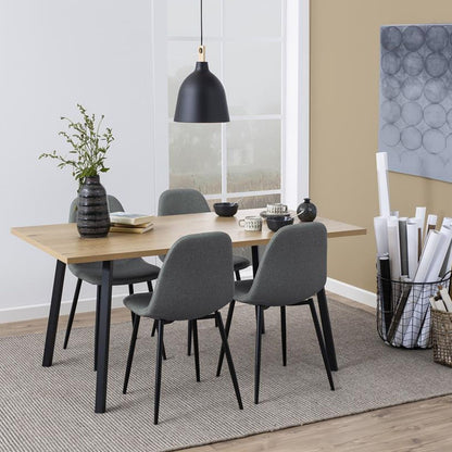 Kitchen Chair East Ferndale | size: Width: 44.5cm, Height: 84cm, Depth: 56cm | color: Gray | image: 4 | variant: 1005657