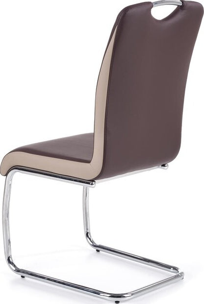 Kitchen Chair East Gateshead | size: Width: 43cm, Height: 94cm, Depth: 55cm | color: Brown | image: 3 | variant: 1006973
