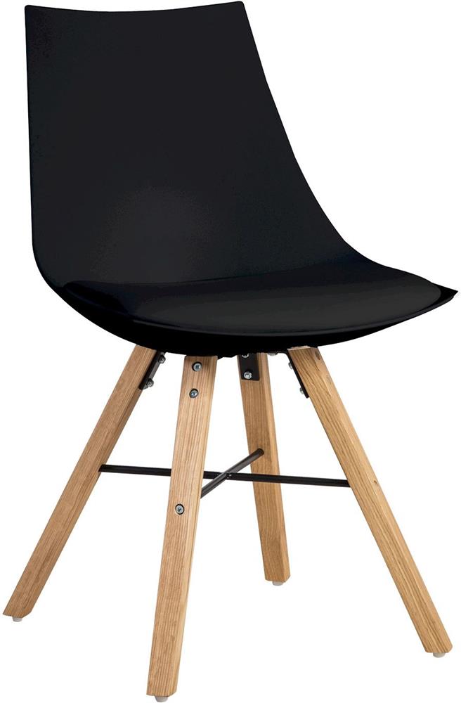 Kitchen Chair East Islamabad | size: Width: 47cm, Height: 80cm, Depth: 55cm | color: Black | image: 1 | variant: 1006152