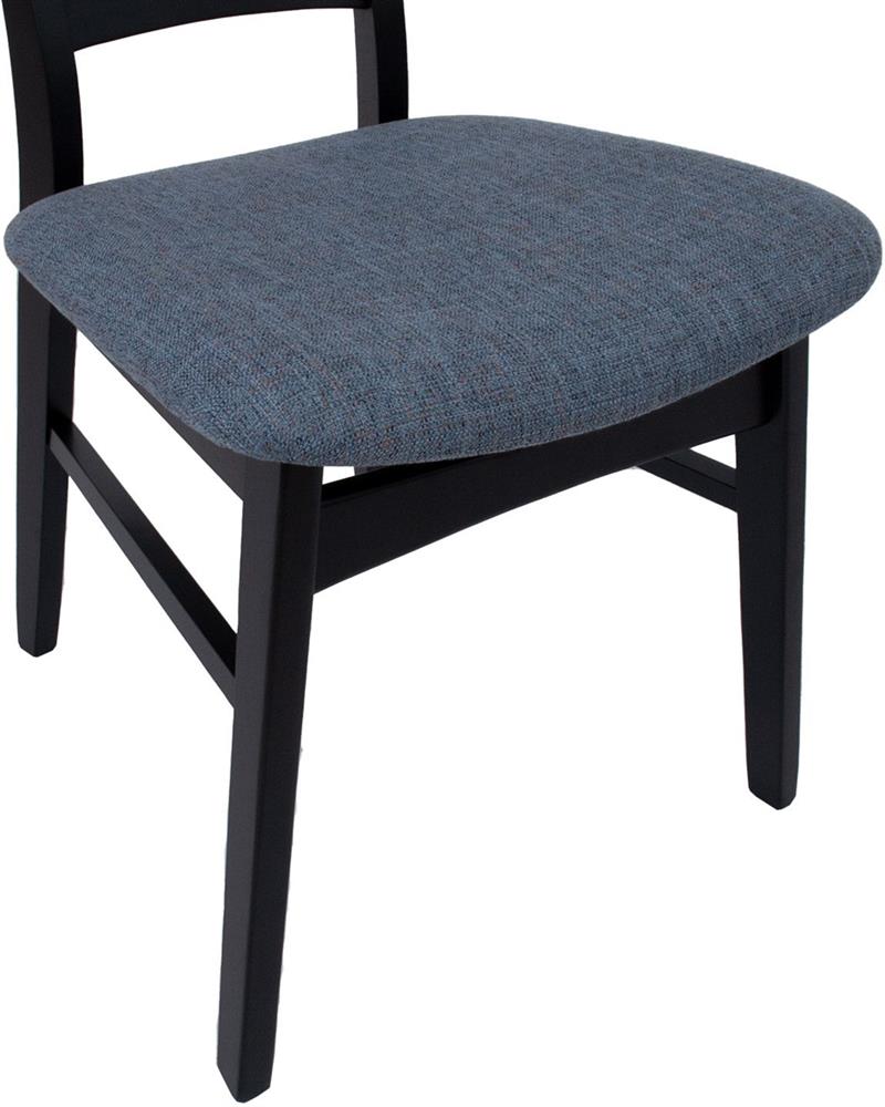 Kitchen Chair East Jonava | size: Width: 47cm, Height: 78cm, Depth: 52cm | color: Black | image: 6 | variant: 1006151