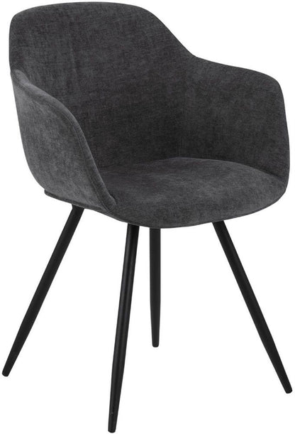Kitchen Chair East Kabul | size: Width: 56cm, Height: 81cm, Depth: 58.5cm | color: Gray | image: 1 | variant: 1006144