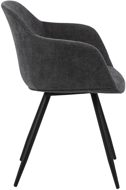 Kitchen Chair East Kabul | size: Width: 56cm, Height: 81cm, Depth: 58.5cm | color: Gray | image: 2 | variant: 1006144