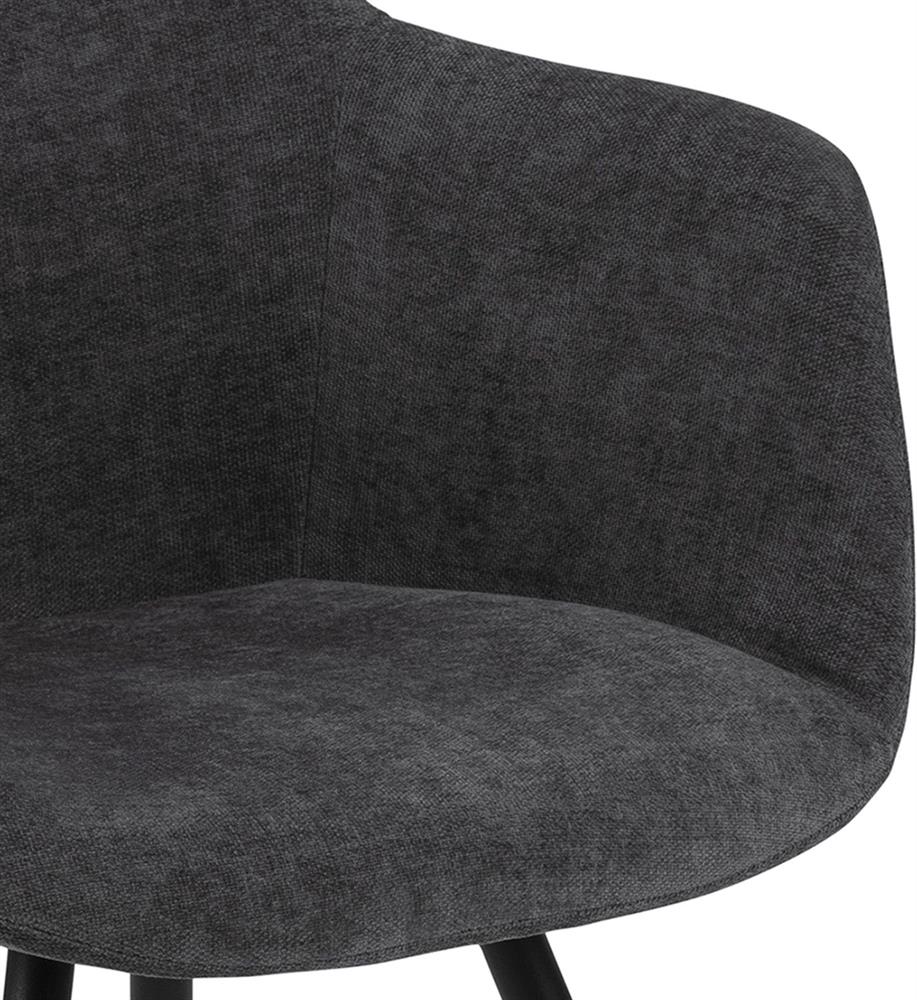 Kitchen Chair East Kabul | size: Width: 56cm, Height: 81cm, Depth: 58.5cm | color: Gray | image: 6 | variant: 1006144