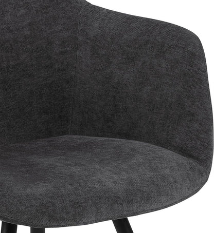 Kitchen Chair East Kabul | size: Width: 56cm, Height: 81cm, Depth: 58.5cm | color: Gray | image: 6 | variant: 1006144