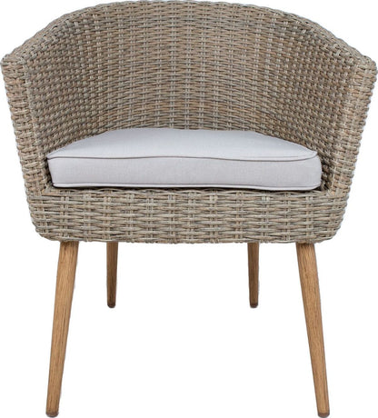 Kitchen Chair East Lausanne | size: Width: 61cm, Height: 76cm, Depth: 62cm | color: Beige | image: 2 | variant: 1005731