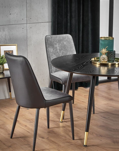 Kitchen Chair East Lisburn | size: Width: 45cm, Height: 92cm, Depth: 58cm | color: Gray | image: 6 | variant: 1006952