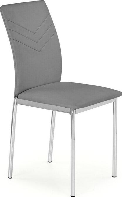 Kitchen Chair East Plymouth | size: Width: 43cm, Height: 92cm, Depth: 49cm | color: Gray | image: 1 | variant: 1006932