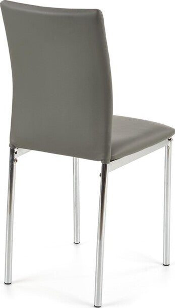 Kitchen Chair East Plymouth | size: Width: 43cm, Height: 92cm, Depth: 49cm | color: Gray | image: 3 | variant: 1006932