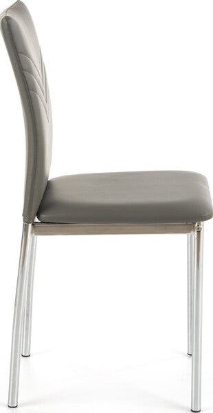 Kitchen Chair East Plymouth | size: Width: 43cm, Height: 92cm, Depth: 49cm | color: Gray | image: 4 | variant: 1006932