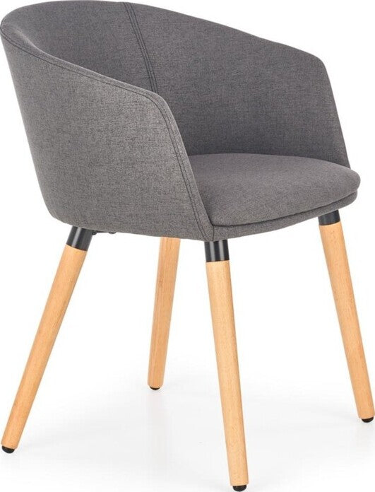Kitchen Chair East Poole | size: Width: 56cm, Height: 72cm, Depth: 56cm | color: Gray | image: 1 | variant: 1006983