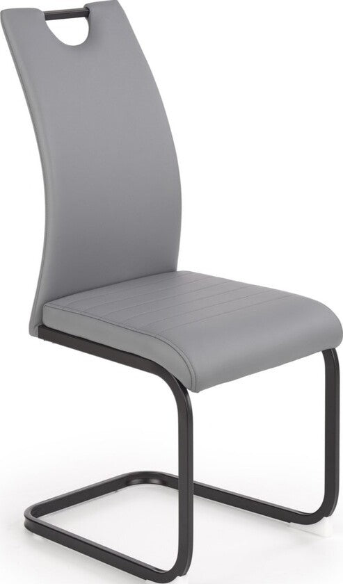 Kitchen Chair East Portsmouth | size: Width: 42cm, Height: 100cm, Depth: 55cm | color: Gray | image: 1 | variant: 1006940
