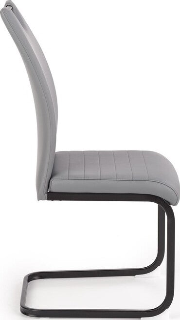 Kitchen Chair East Portsmouth | size: Width: 42cm, Height: 100cm, Depth: 55cm | color: Gray | image: 2 | variant: 1006940