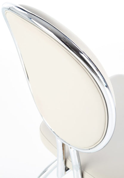 Kitchen Chair East Redditch | size: Width: 45cm, Height: 98cm, Depth: 56cm | color: White | image: 4 | variant: 1006985