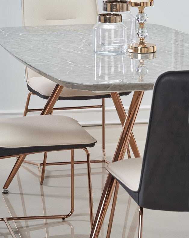 Kitchen Chair East Rochdale | size: Width: 46cm, Height: 90cm, Depth: 60cm | color: Gray | image: 7 | variant: 1006986