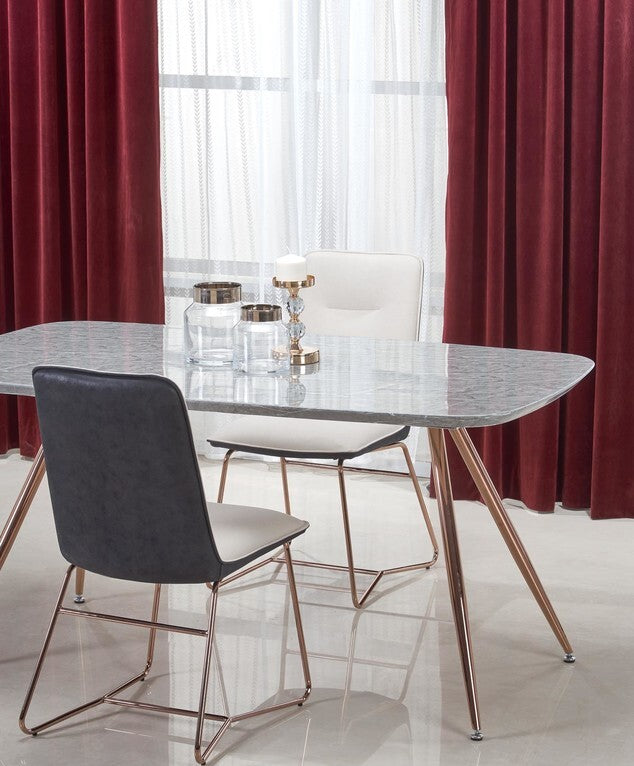 Kitchen Chair East Rochdale | size: Width: 46cm, Height: 90cm, Depth: 60cm | color: Gray | image: 8 | variant: 1006986