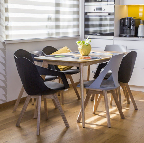 Kitchen Chair East Roskilde | size: Width: 58cm, Height: 82cm, Depth: 57cm | color: Black | image: 3 | variant: 1005849