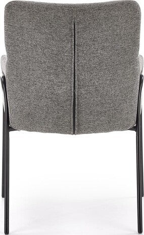 Kitchen Chair East Rotherham | size: Width: 57cm, Height: 84cm, Depth: 61cm | color: Gray | image: 3 | variant: 1006987