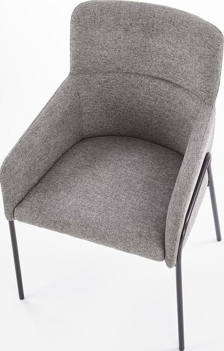 Kitchen Chair East Rotherham | size: Width: 57cm, Height: 84cm, Depth: 61cm | color: Gray | image: 6 | variant: 1006987