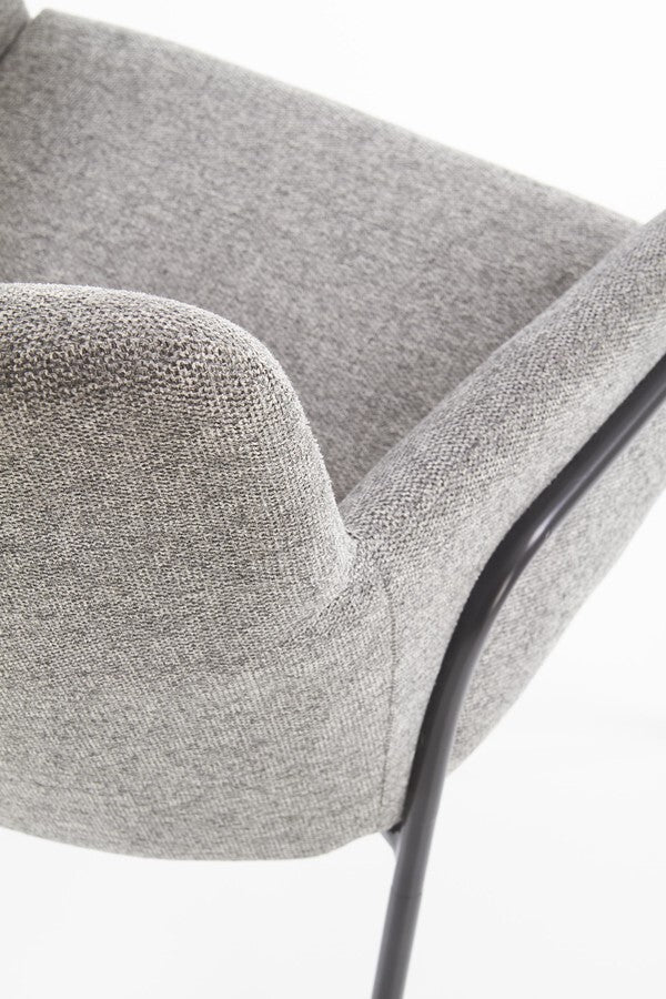 Kitchen Chair East Rotherham | size: Width: 57cm, Height: 84cm, Depth: 61cm | color: Gray | image: 7 | variant: 1006987