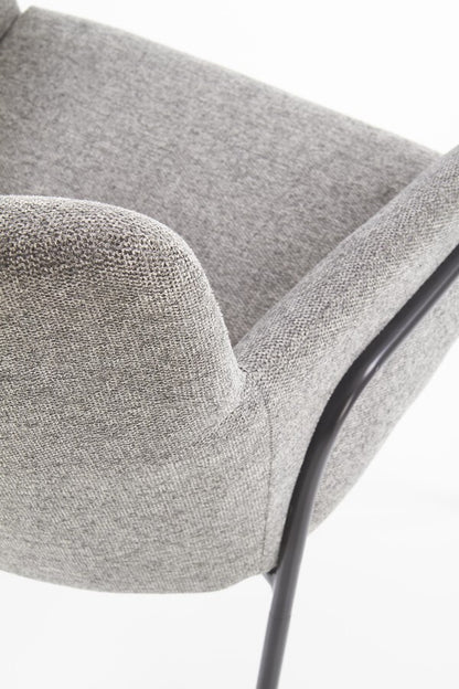 Kitchen Chair East Rotherham | size: Width: 57cm, Height: 84cm, Depth: 61cm | color: Gray | image: 7 | variant: 1006987