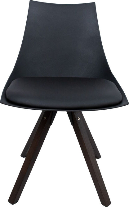 Kitchen Chair East Royston | size: Width: 46.5cm, Height: 80cm, Depth: 53cm | color: Black | image: 2 | variant: 1005475