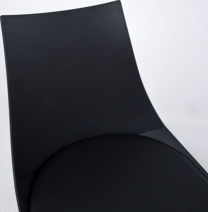 Kitchen Chair East Royston | size: Width: 46.5cm, Height: 80cm, Depth: 53cm | color: Black | image: 5 | variant: 1005475