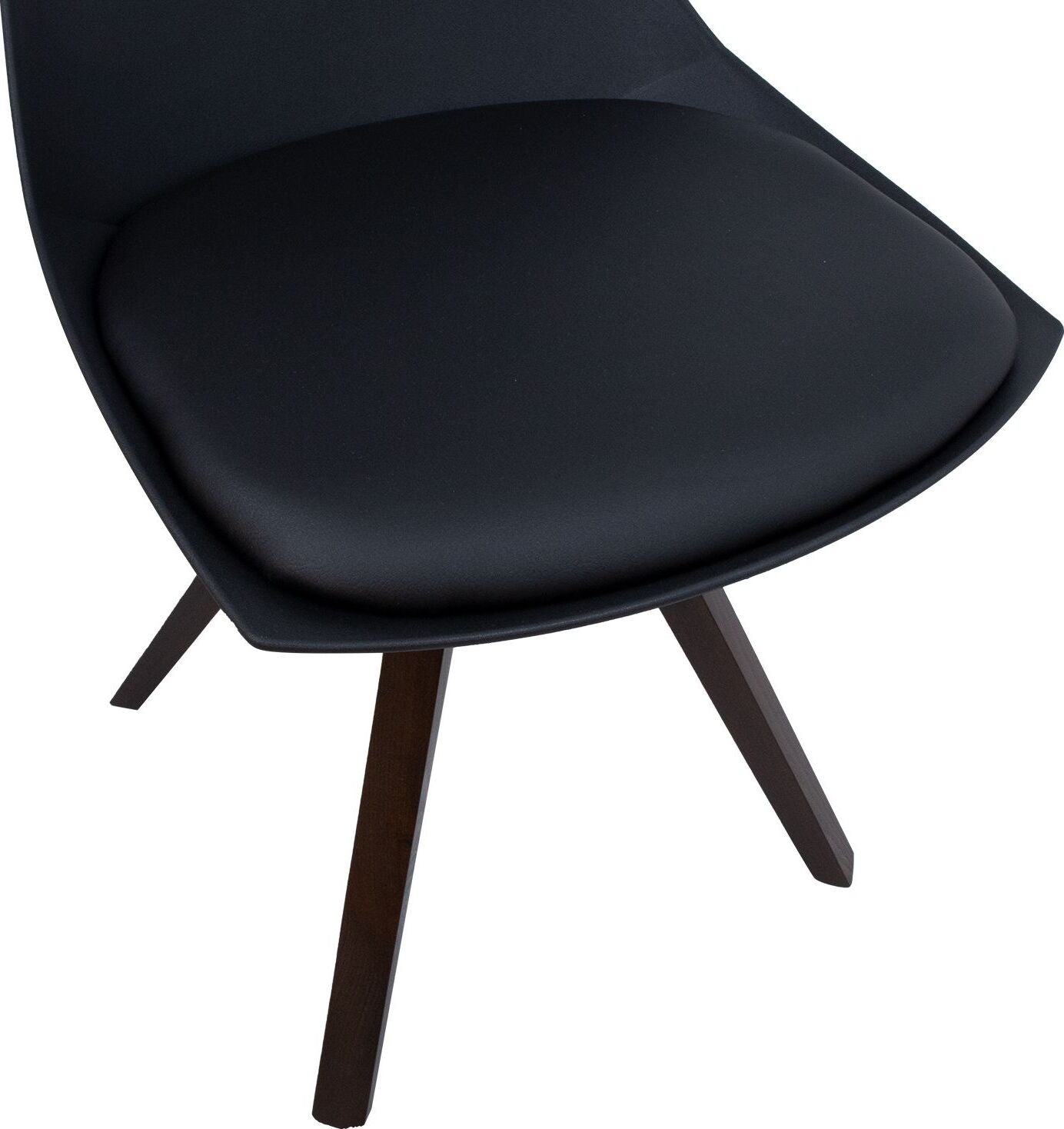 Kitchen Chair East Royston | size: Width: 46.5cm, Height: 80cm, Depth: 53cm | color: Black | image: 6 | variant: 1005475
