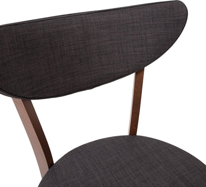 Kitchen Chair East Royston | size: Width: 50.5cm, Height: 83.5cm, Depth: 64.5cm | color: Gray | image: 5 | variant: 1005120