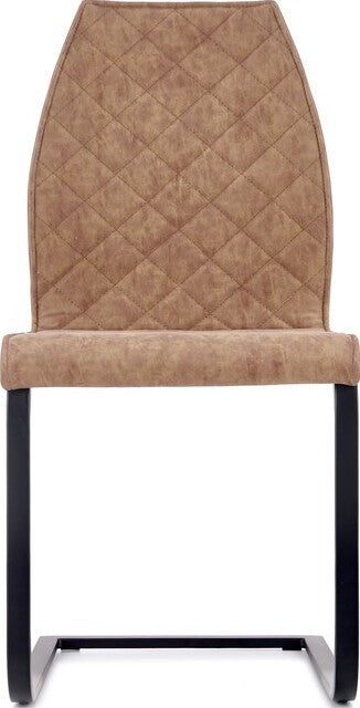 Kitchen Chair East Rugby | size: Width: 43cm, Height: 94cm, Depth: 58cm | color: Brown | image: 2 | variant: 1006988