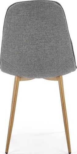 Kitchen Chair East Salford | size: Width: 44cm, Height: 87cm, Depth: 56cm | color: Gray | image: 3 | variant: 1006937