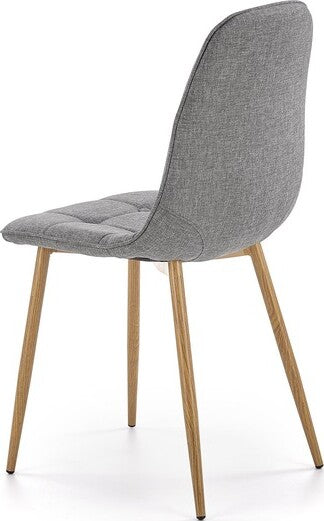 Kitchen Chair East Salford | size: Width: 44cm, Height: 87cm, Depth: 56cm | color: Gray | image: 4 | variant: 1006937