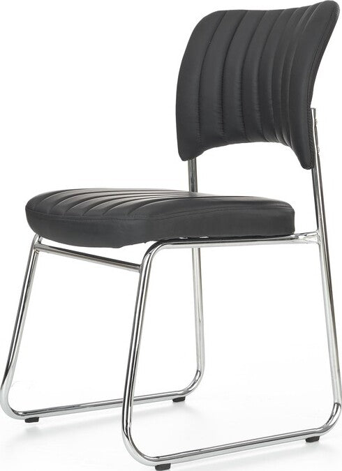 Kitchen Chair East Sapporo | size: Width: 48cm, Height: 83cm, Depth: 58cm | color: Black | image: 3 | variant: 1006915