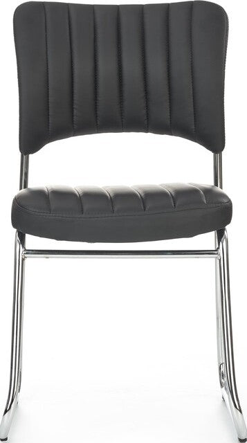 Kitchen Chair East Sapporo | size: Width: 48cm, Height: 83cm, Depth: 58cm | color: Black | image: 4 | variant: 1006915
